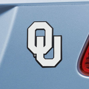 University of Oklahoma Sooners Emblem - Auto Emblem ~ 3-D Metal