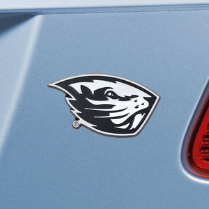 Oregon State Beavers NCAA Chrome Auto Emblem ~ 3-D Metal