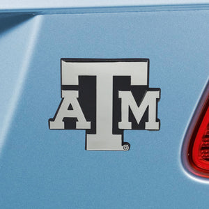 Texas A&M Emblem - Auto Emblem ~ 3-D Metal