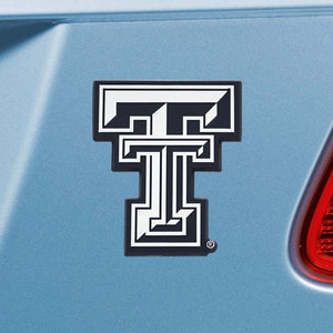 Texas Tech University Emblem - Auto Emblem ~ 3-D Metal