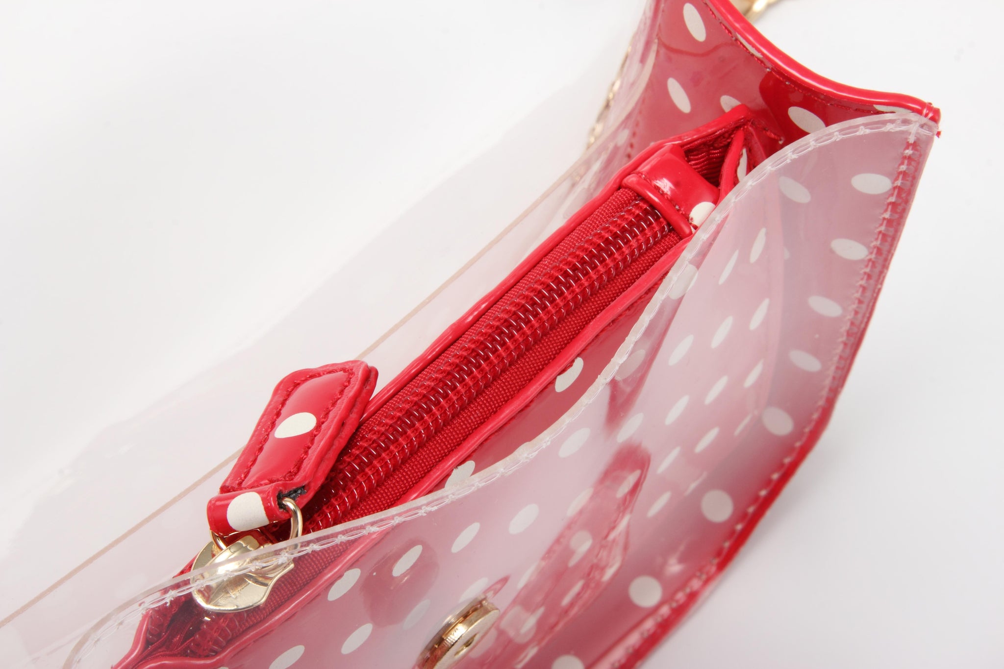 SCORE! Chrissy Medium Designer Clear Cross-body Bag - Pink and Blue –  SCORE! Team Accessories