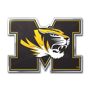 University of Missouri Tigers Embossed Color Emblem