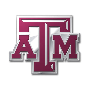 Texas A&M University Embossed Color Emblem