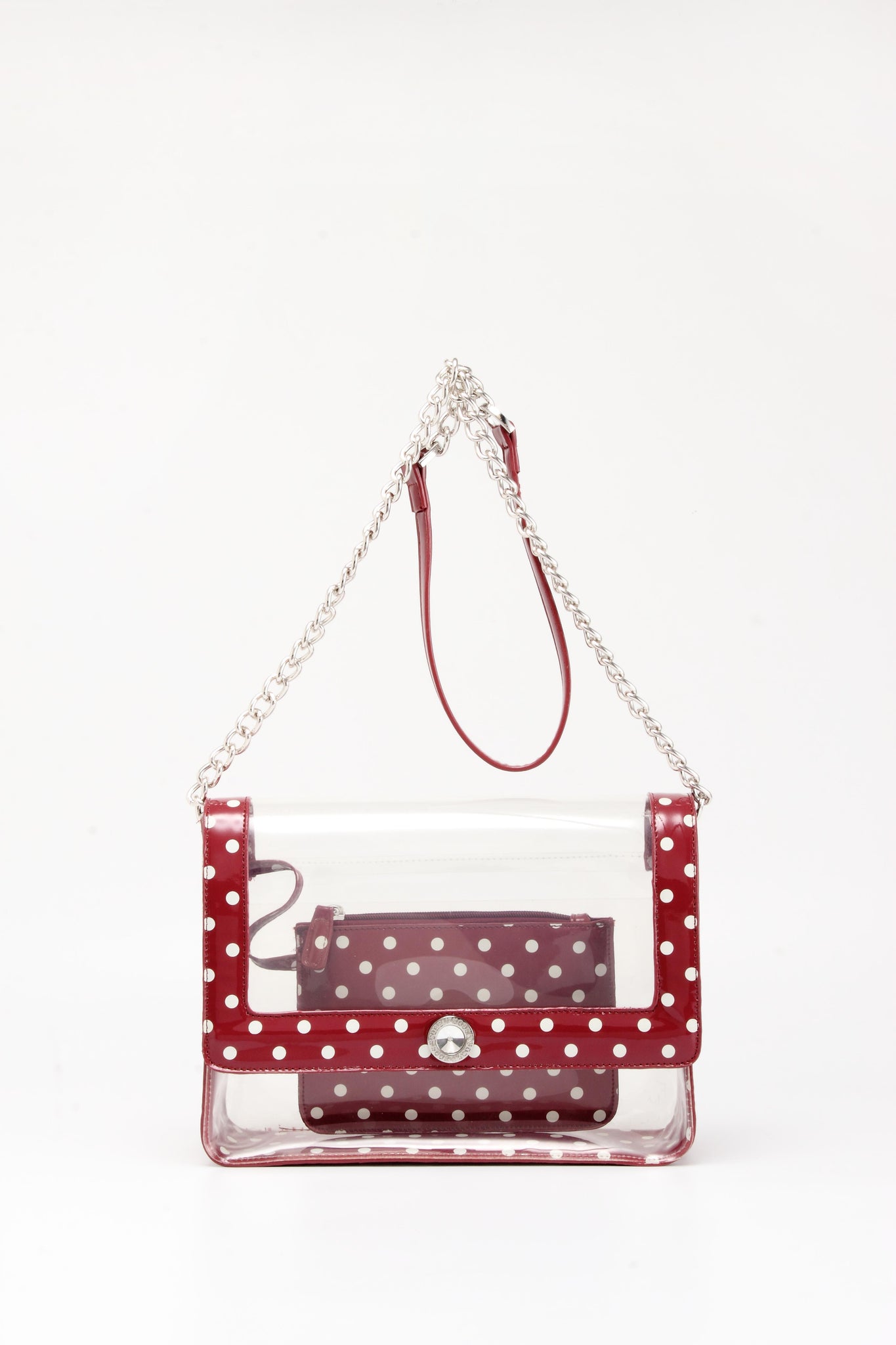 HOMEMAXS Fashion Clear Plastic Tote Bag Handbag Simple Large Capacity  Sholder Bag Jelly Purse (Pink) - Walmart.com