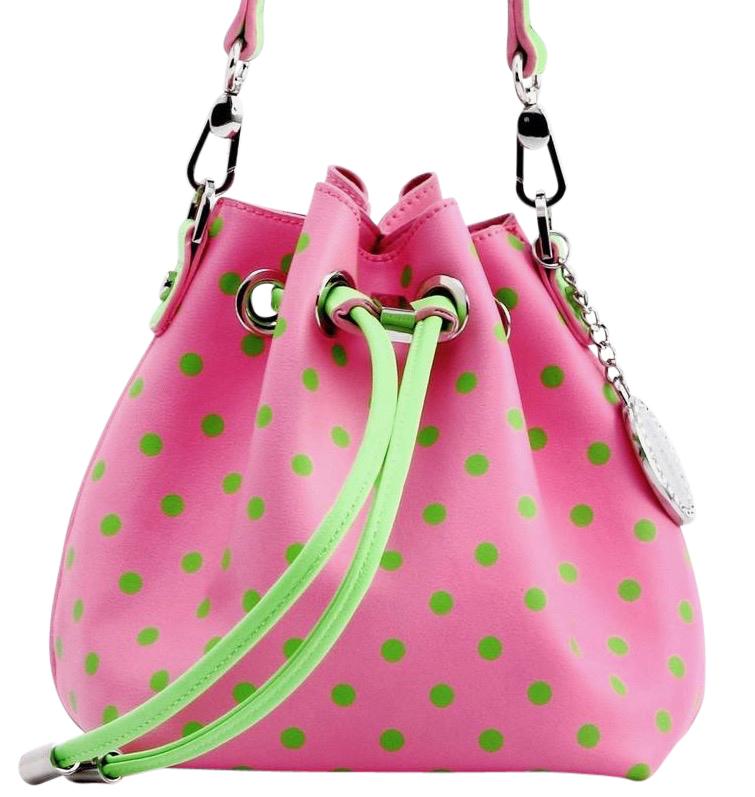 Buy Women's Leather Handbags Pure Original Leather Pink Green Purse (SF23)  at Amazon.in