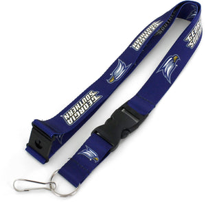 GEORGIA SOUTHERN Eagles Official NCAA Licensed Blue Logo Team Lanyard