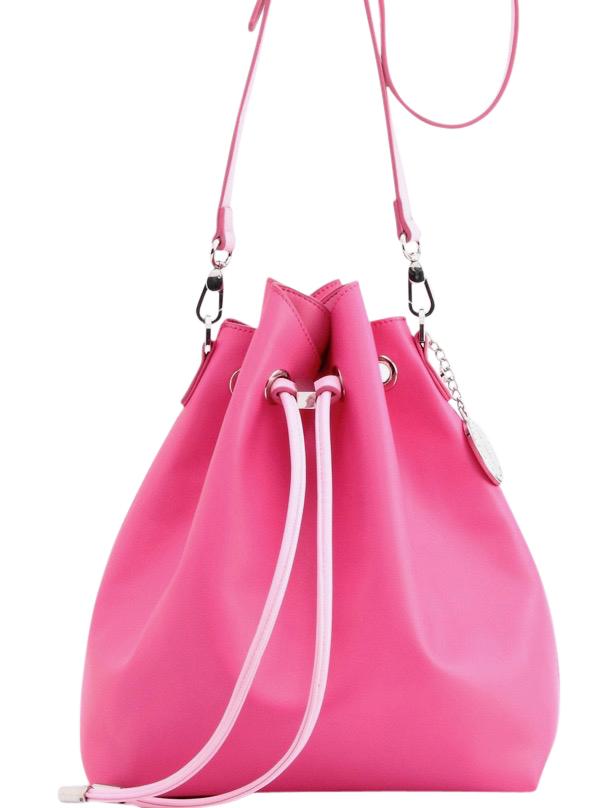 Dooney & Bourke Signature Satchel Handbag Purse Light Pink Leather Trim |  eBay