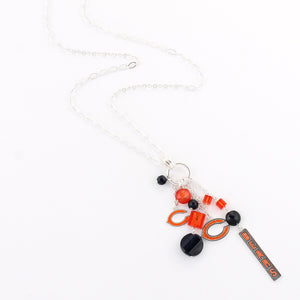 Chicago Bears Cluster Necklace