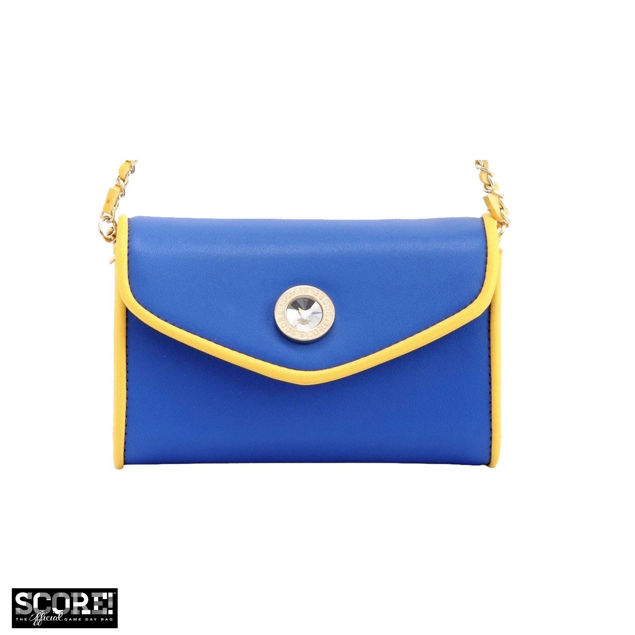 Bag: royal blue clutch cluch hand gold tassel ysl | Bags, Sydney fashion  blogger, Ysl tassel bag