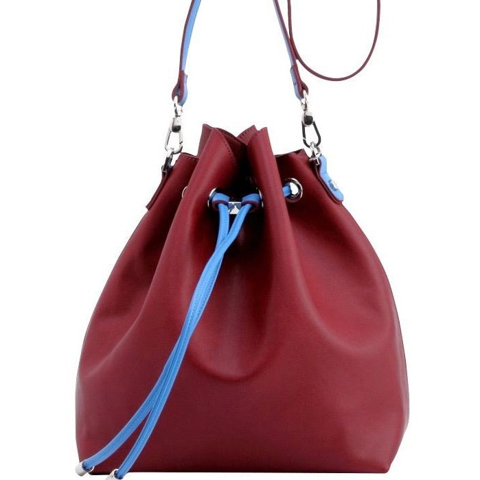 Detachable Pu Leather Bag Strap, Ladies Bucket Bags Drawstring