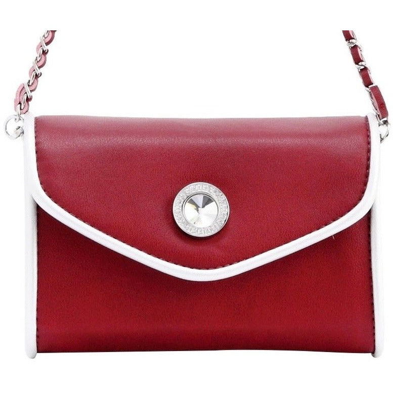 Eva leather clutch bag