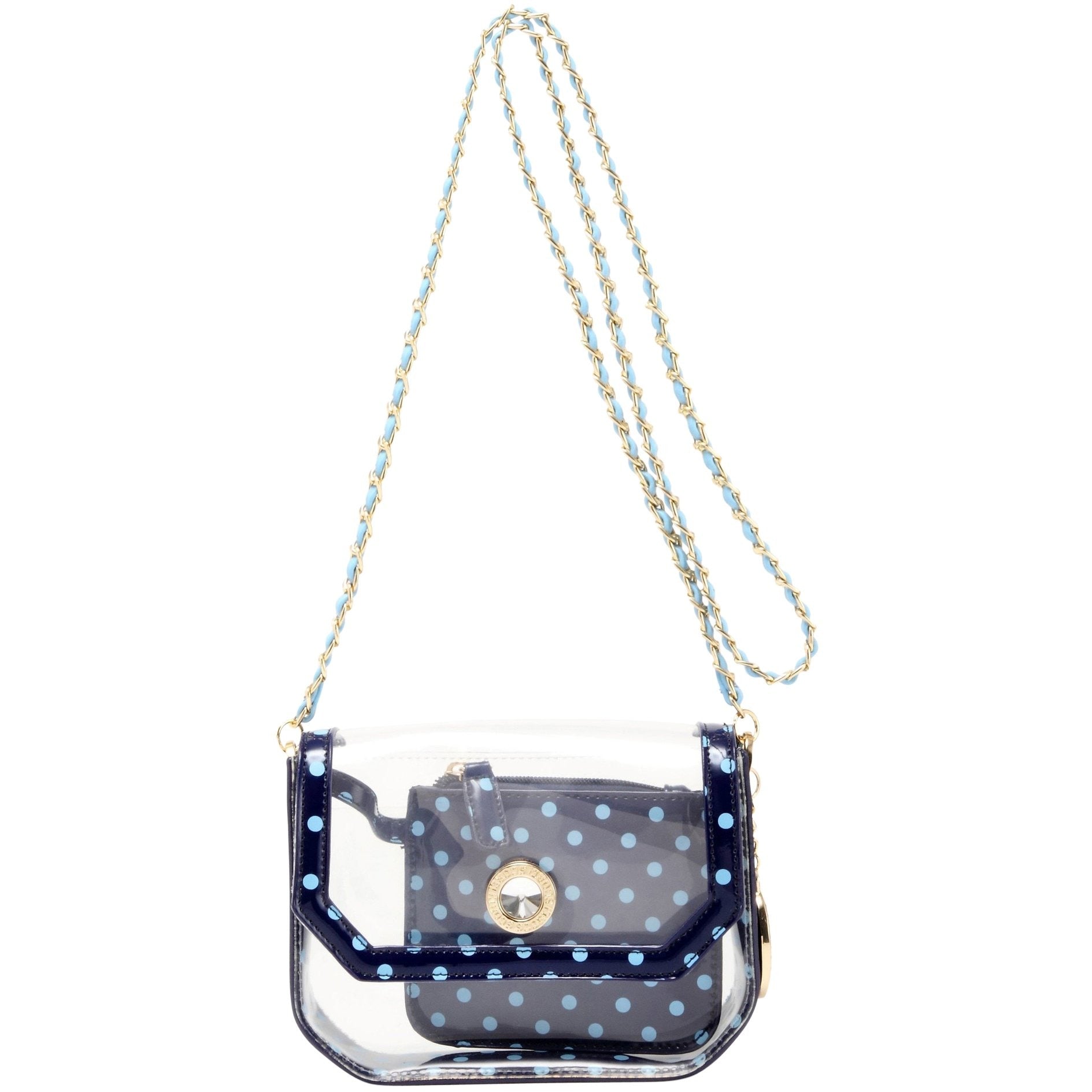 Navy Blue Cotton Hobo Bag with Coin Purse and Multi Pockets - Surreal Blue  | NOVICA