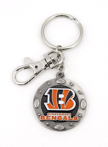Cincinnati Bengals NFL Logo Impact Keychain