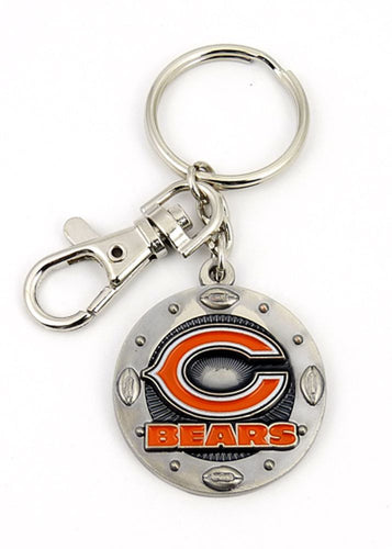 Chicago Bears NFL Logo Impact Keychain