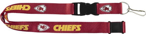 Kansas City Chiefs Officially Licensed Red and Gold NFL Logo Team Lanyard