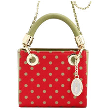 SCORE! Jacqui Classic Top Handle Crossbody Satchel - Red and Olive Green  for Washington State University Cougars, Alpha Chi Omega, Alpha Sigma Alpha