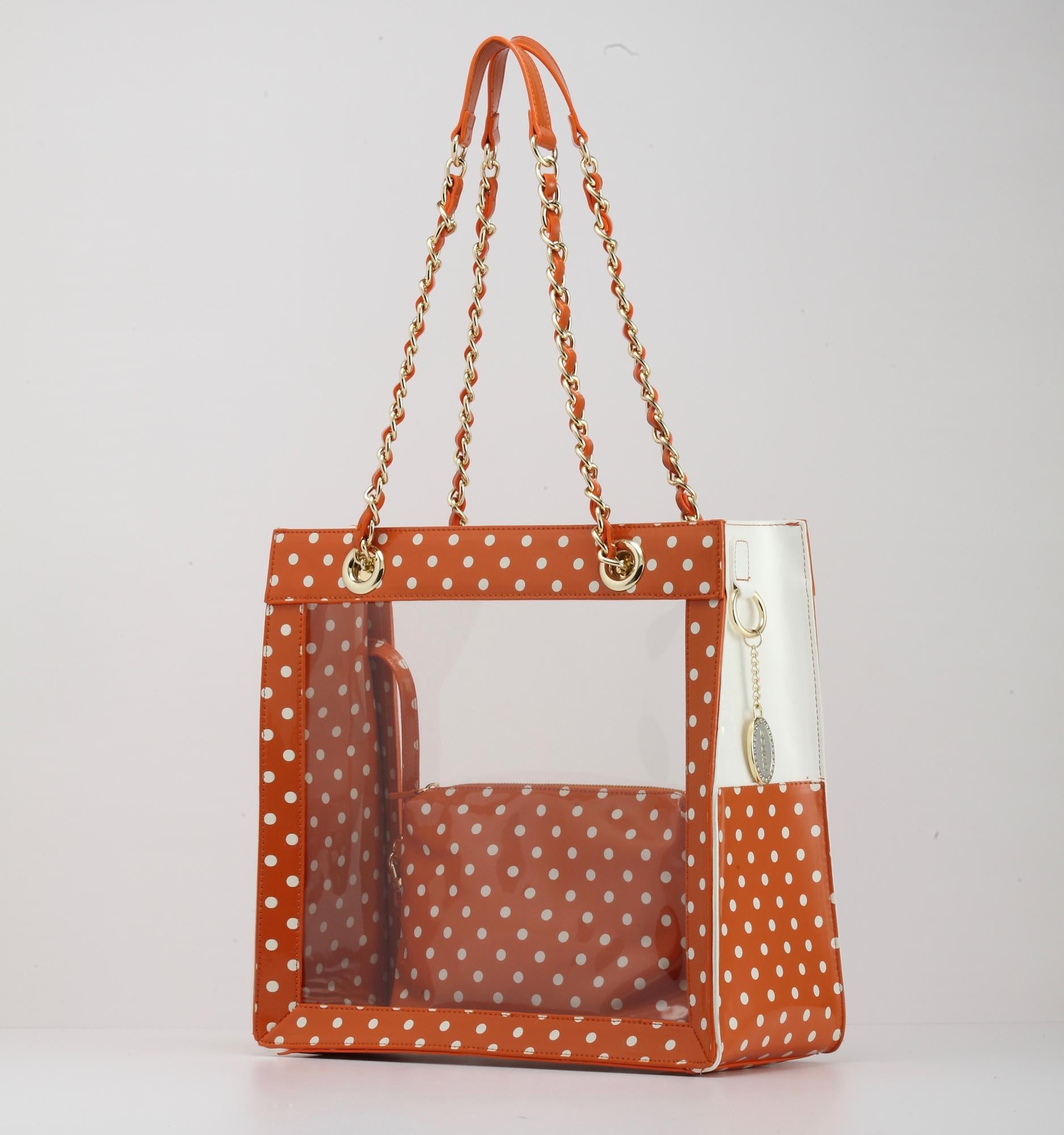 Guess By Marciano Tote Clear Mini Bronze Golden Small Handbag Designer Purse  Y2k | Purses designer, Small handbags, Handbag
