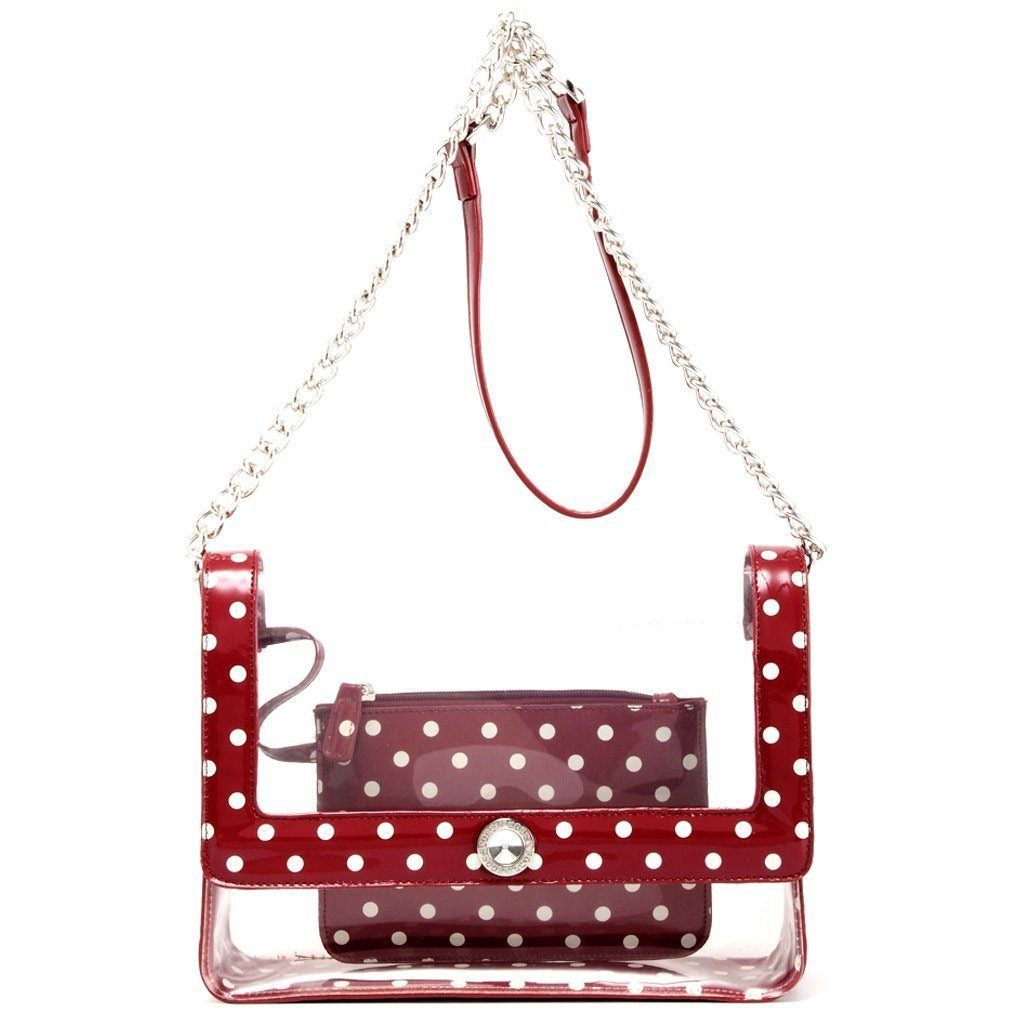 Clear Gameday Purse