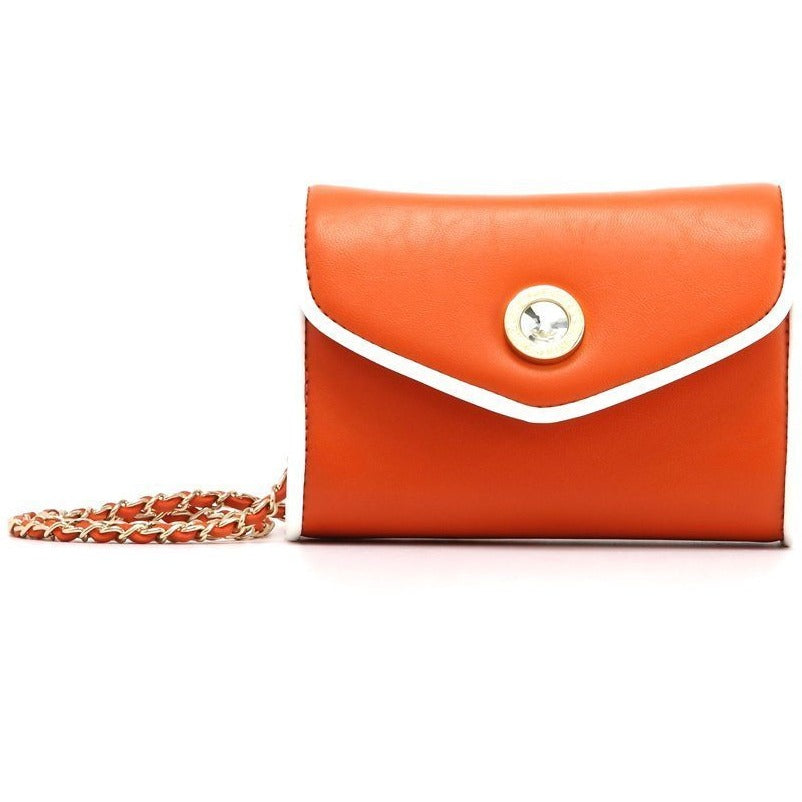 Women's Orange Designer Evening Bags