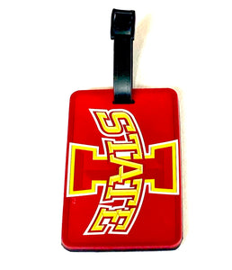 IOWA STATE University Licensed NCAA SOFT Luggage BAG TAG