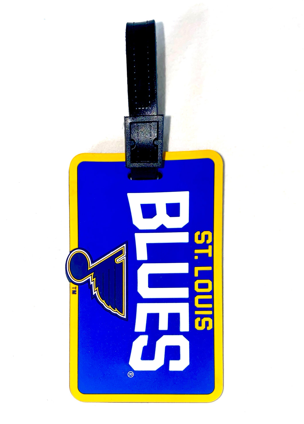 St. Louis BLUES NHL Licensed SOFT Luggage BAG TAG
