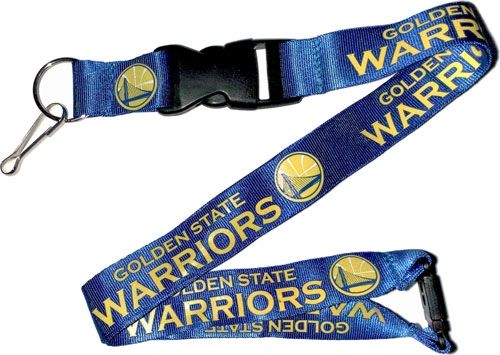 Golden State Warriors Officially NBA Licensed Blue and Gold Logo Team Lanyard