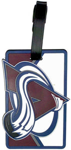 Colorado AVALANCHE NHL Licensed SOFT Luggage BAG TAG